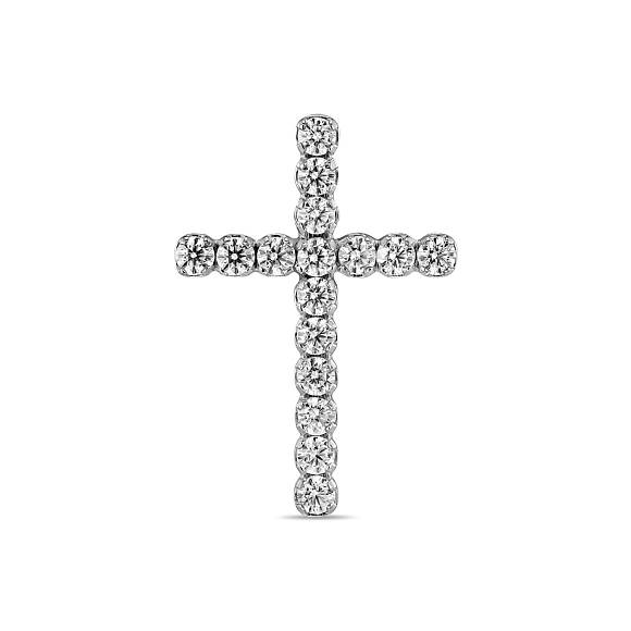 Крест с фианитами, золото 585 по цене от 8 784 руб - купить крестикJ2001-603623-W с доставкой в интернет-магазине МЮЗ